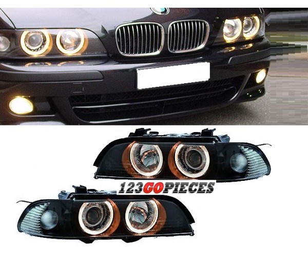 Paire De Phares Facelift Angel Eyes BMW Serie 5 E39 1995 2000 399 90